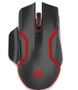 Ant Esports GM320 RGB Wired Gaming Mouse (Black)
