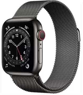 Apple Watch Series 6 44mm Stainless Steel Case GPS & Cellular (Any Color) Smart Watch