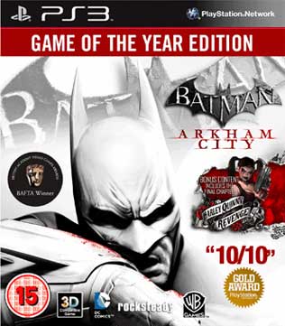 Batman Arkham City GOTY PS3