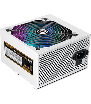 Circle CG Raw Power 650W RGB Pro 80 Plus Bronze Power Supply (White)