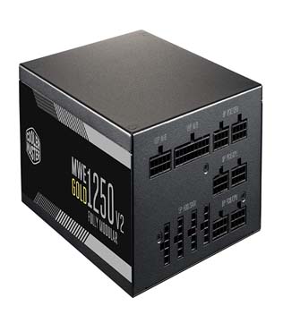Cooler Master 1250 Watt Fully Modular Power Supply Gold