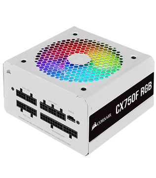 Corsair CX750F RGB 80 Plus Bronze (White) Power Supply
