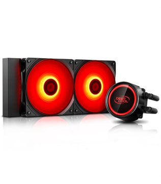 Deepcool Gammaxx L240T 240MM RED CPU Liquid Cooler