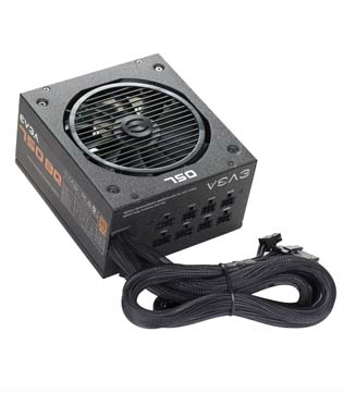 EVGA 750 BQ 750 Watt Power Supply Semi Modular Bronze