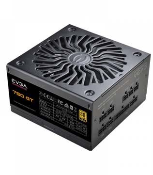 EVGA 750 Watt Power Supply Fully Modular Gold