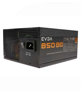 EVGA 850 BQ 850 Watt Power Supply Semi Modular Bronze