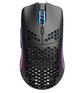 Glorious Model O Ambidextrous Wireless Gaming Mouse (Matte Black)