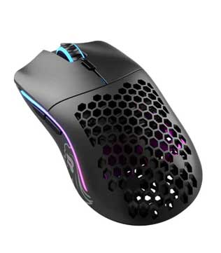 Glorious Model O (Minus) Ambidextrous Wireless Gaming Mouse (Matte Black)