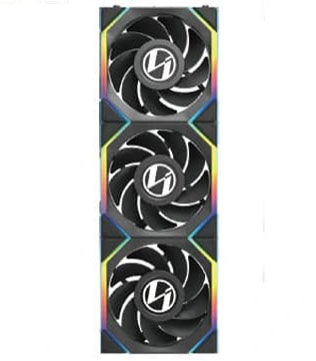 Lian Li 120mm UNI FAN SL Wireless LCD ARGB Reverse Blade Case Fan Cooler