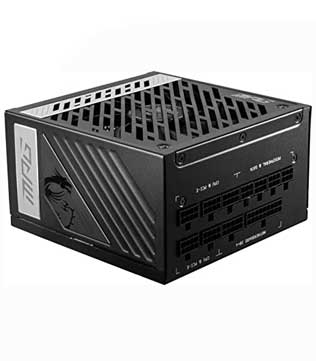 MSI MPG 1000 Watt Power Supply Fully Modular Gold