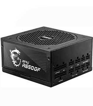 MSI MPG 650 Watt Power Supply Fully Modular Gold