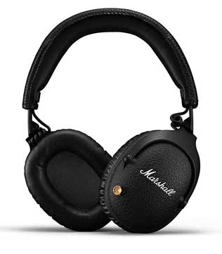 Marshall Monitor II ANC Wireless Over-Ear Headphones (Black)