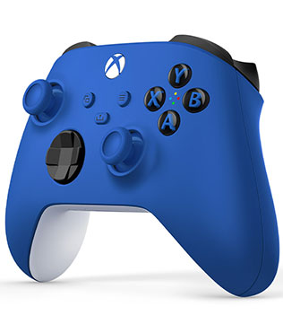 Microsoft Xbox Series Wireless Controller (Shock Blue)