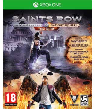 Saints Row IV Re Elected & Gat out of Hell Xbox One