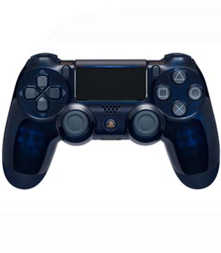 PlayStation 4 Dualshock 4 (V2) 500 Million Limited Edition Blue Controller