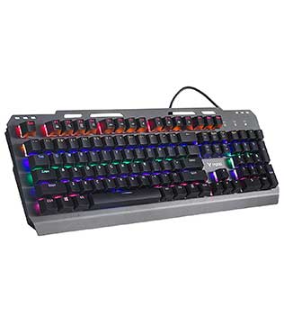 Rapoo GK500 Mechanical Gaming Keyboard Blue Switches (Black)