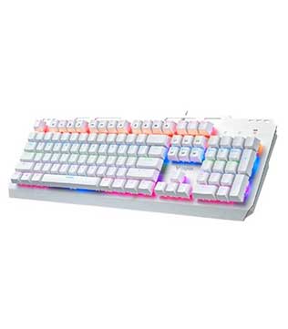 Rapoo GK500 Mechanical Gaming Keyboard Red Switches (White)