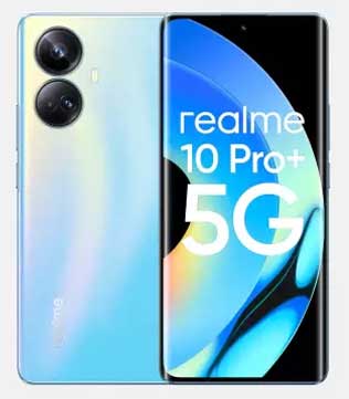 Realme 10 Pro Plus 5G 8GB RAM, 128GB Storage (Any Color)