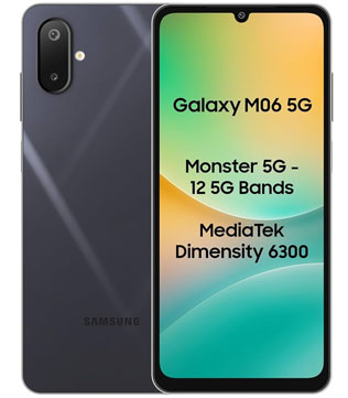 Samsung M06 5G 6GB RAM, 128GB Storage (Any Color)