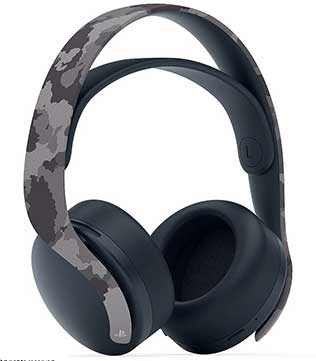 Sony Official PlayStation 5 Pulse 3D Wireless Headset Gray Camouflage
