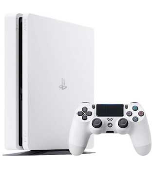 Sony PlayStation 4 Slim Glacier White 2TB Console
