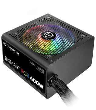 Thermaltake RGB 600 Watt Power Supply
